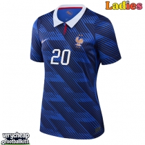 France Desire Doue #20 Replica Home Shirt Ladies World Cup 2026 Short Sleeve